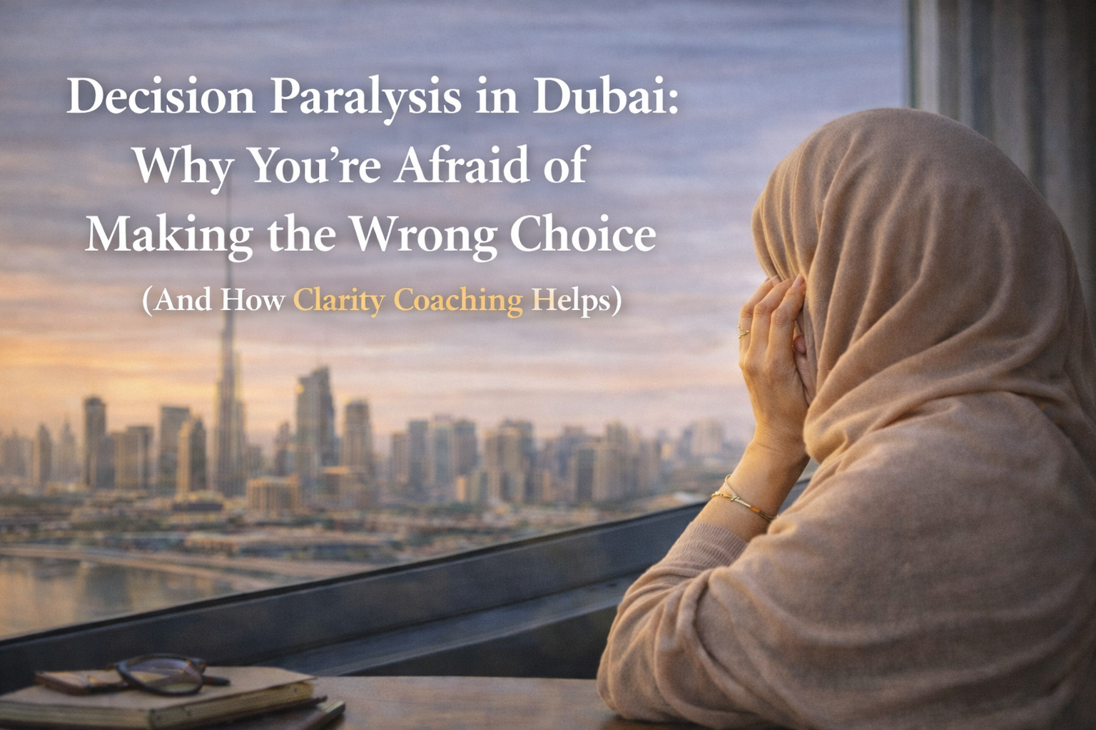 Decision Paralysis In Dubai: Why You’re Afraid Of Making The Wrong Choice (And How Clarity Coaching Helps)